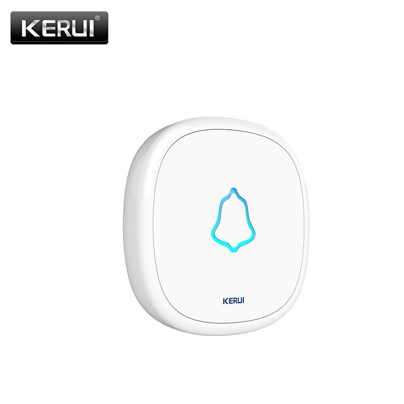 KERUI Waterproof Touch Doorbell Button Wireless SOS Emergency Button 433MHz Alarm Accessories For KERUI Doorbel Alarm System: Army Green