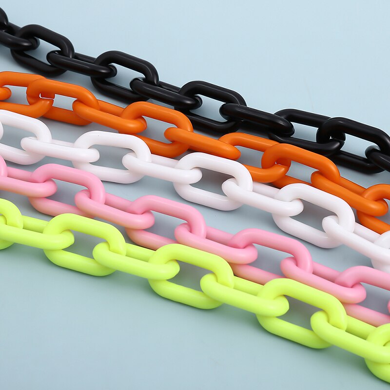 Plastic Acrylic Chain Pants Chain Waist Chain Men And Women Punk Style Hip Hop Chain Ins Popular Fluorescent