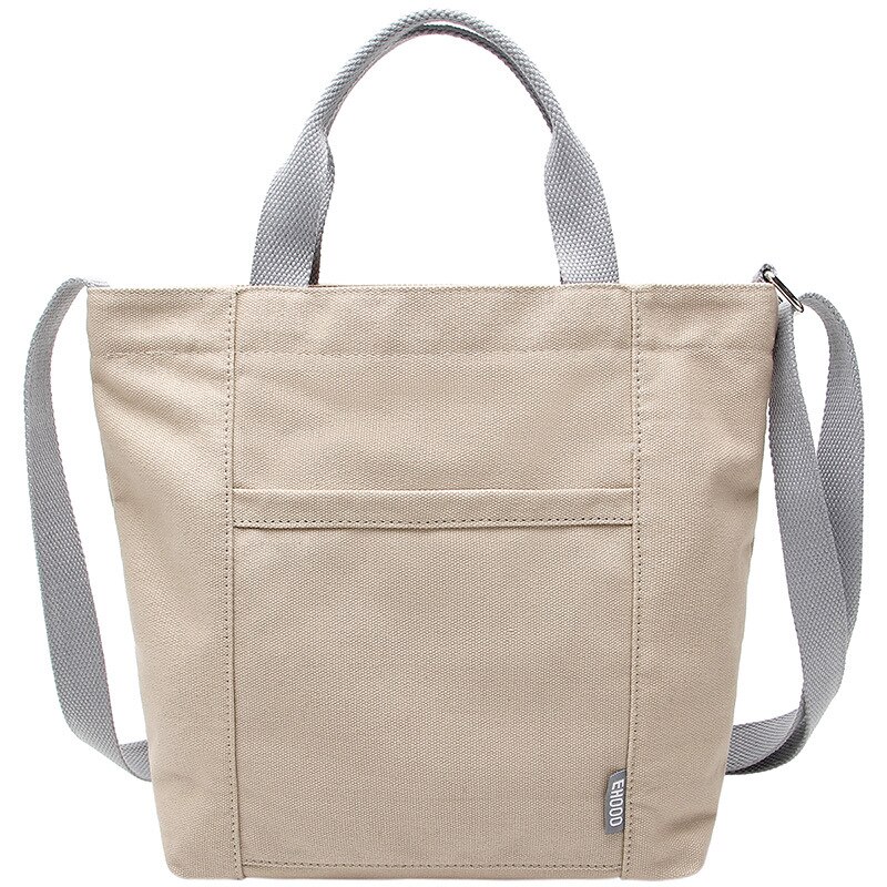 Crossbody väska damhandväska handväska: Mörk khaki