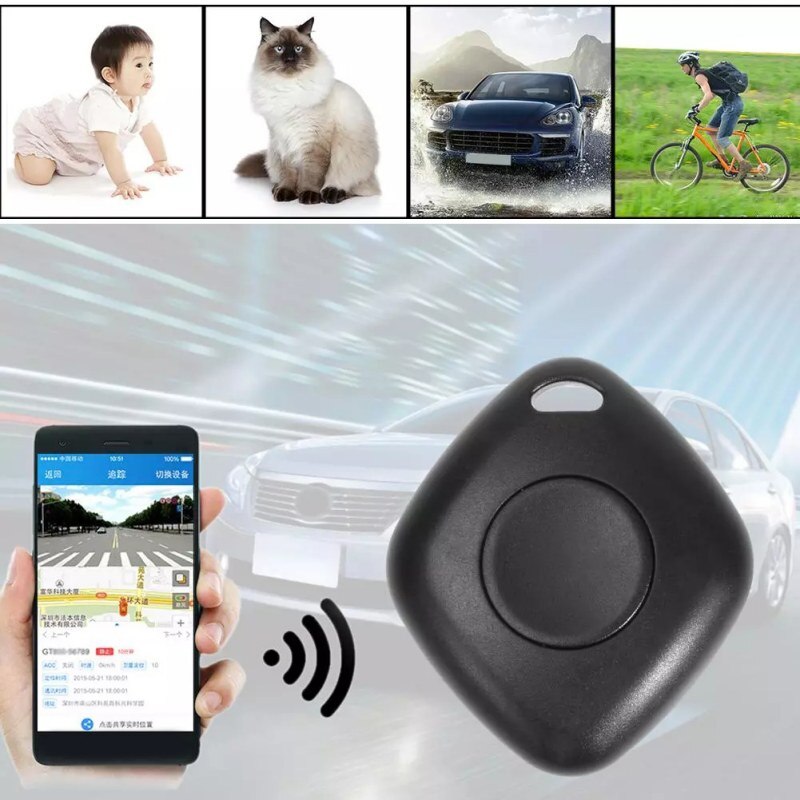 Portable GPS Locator,Tracker With APP For Android/IOS Mobile Phone Wireless Bluetooth Wallet Finder,Item Tracker With Loud Peep