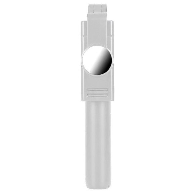 K10 kabellose, ausziehbare bluetooth-selfie-sticks mit stativfunktion und auslöser für iphone und xiaomi iphone mini: Weiß