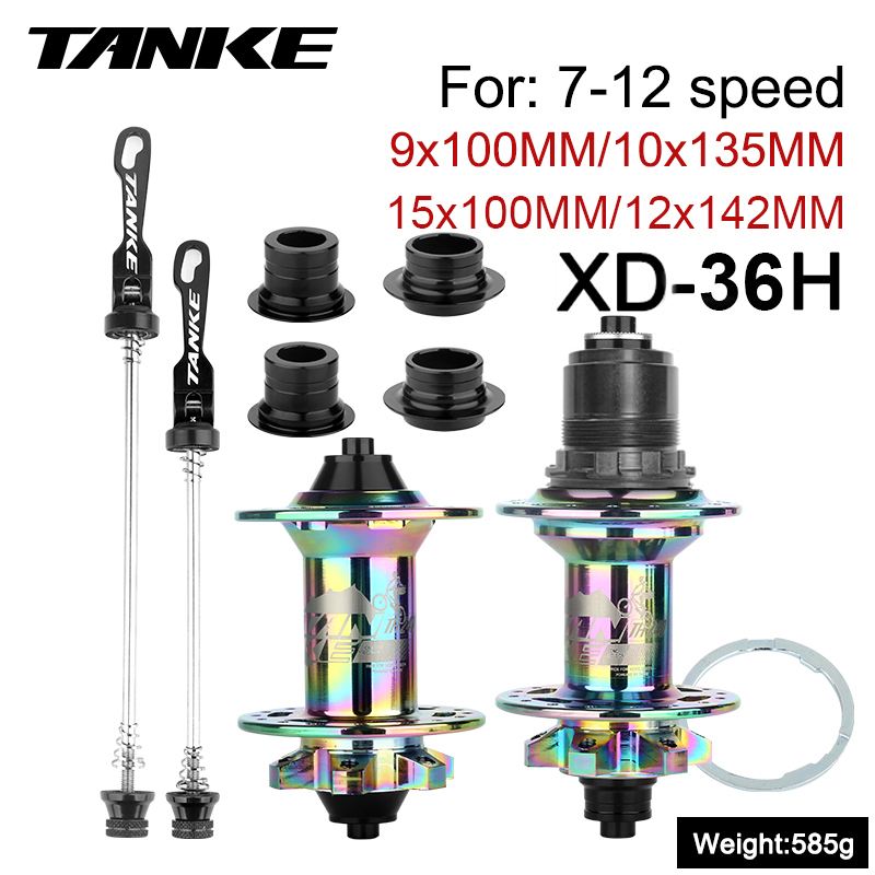 Mozzo TANKE-MTB, 36 fori 6 artigli 108 clic NBK, cuscinetto sigillato, mozzo freno a discoteca in lega di alluminio per montagna bicicletta, mozzo 7,8,9,10,11,12 velocità: MULTI