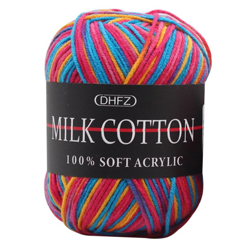 Baby Milk Cotton Yarn Crochet Yarn For Knitting Wool Yarn Warm Chunky Yarn For Children Hand Knitted Yarn Knit Blanket Sweater