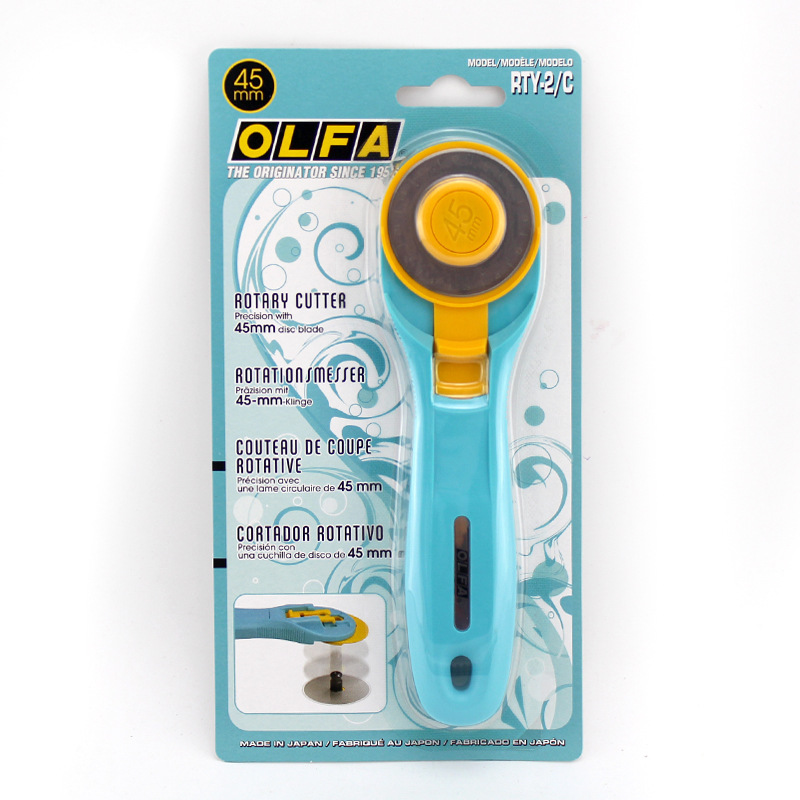 OLFA Hob Curve Cloth Cutter Rty-2/C Rotary Knife 45Mm Knife Blade