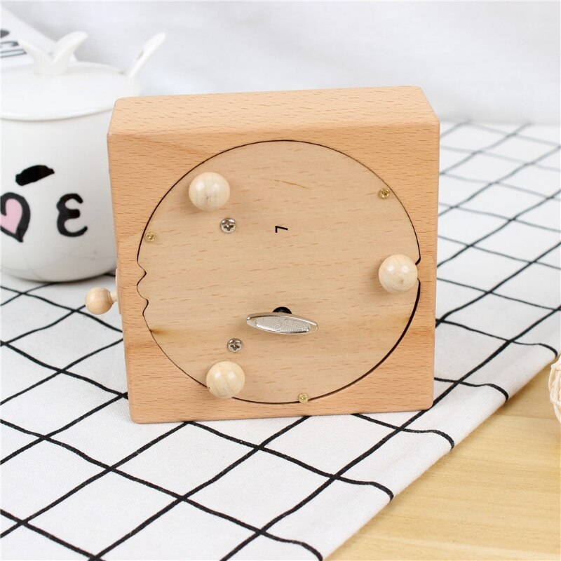 Advanced Wooden Craft Music Box-Train Passing the Cave-Birthday G88E