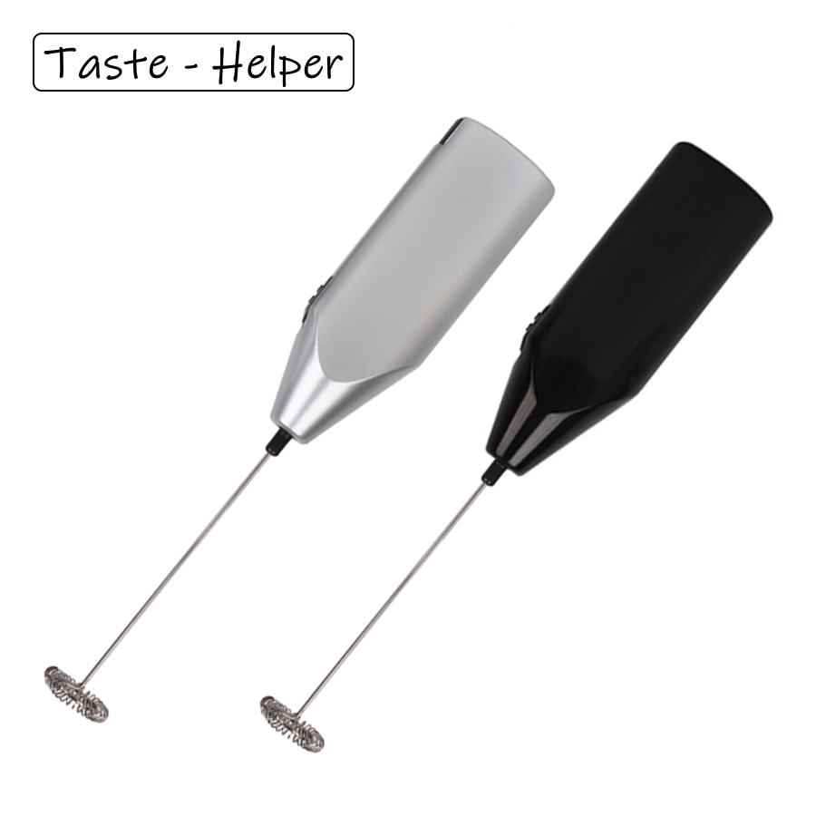Milk Foamer Coffee Whisk Mixer Electric Blender Egg Beater Mini Frother Handle Stirrer Cappuccino Maker Cooking Tool (1 Pack)