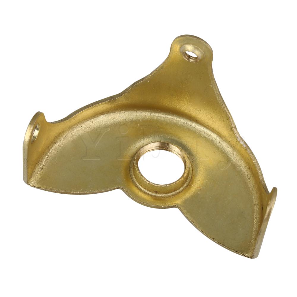 Yibuy 3 Pieces Gold Color Copper Tenor Saxophone Key Guard Keyguard Kit