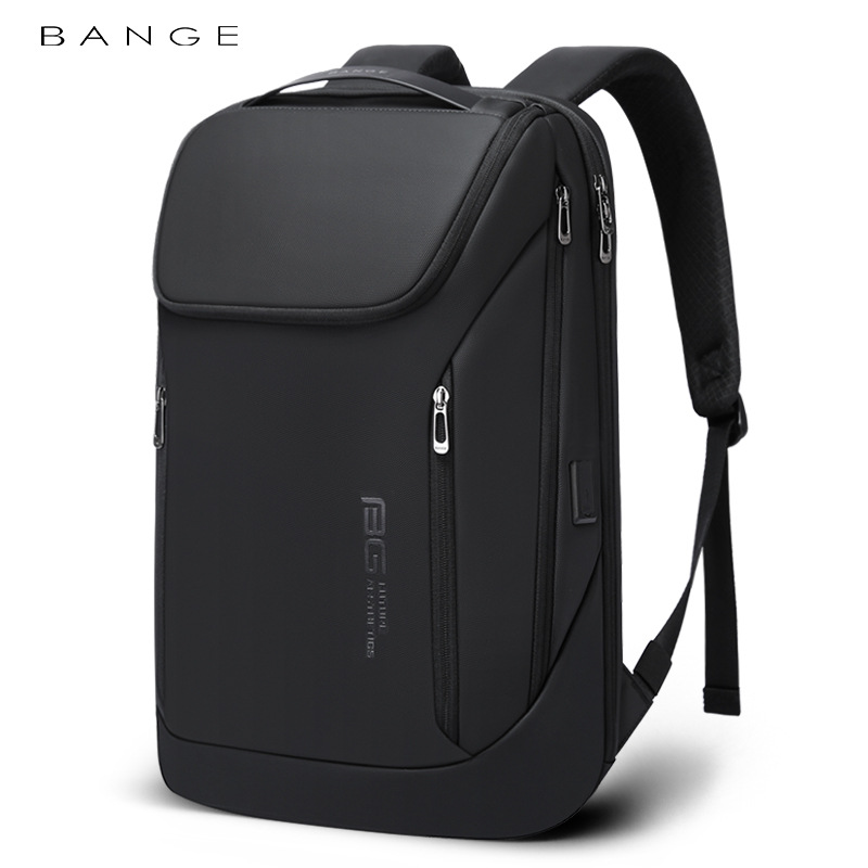 BANGE Wasserdichte Multi-Verwenden Laptop Rucksack Für 15.6 &quot;Zoll USB Ladung Stoßfest Geschäft Aktentasche Schulter Tasche Für Mann frauen: Schwarz