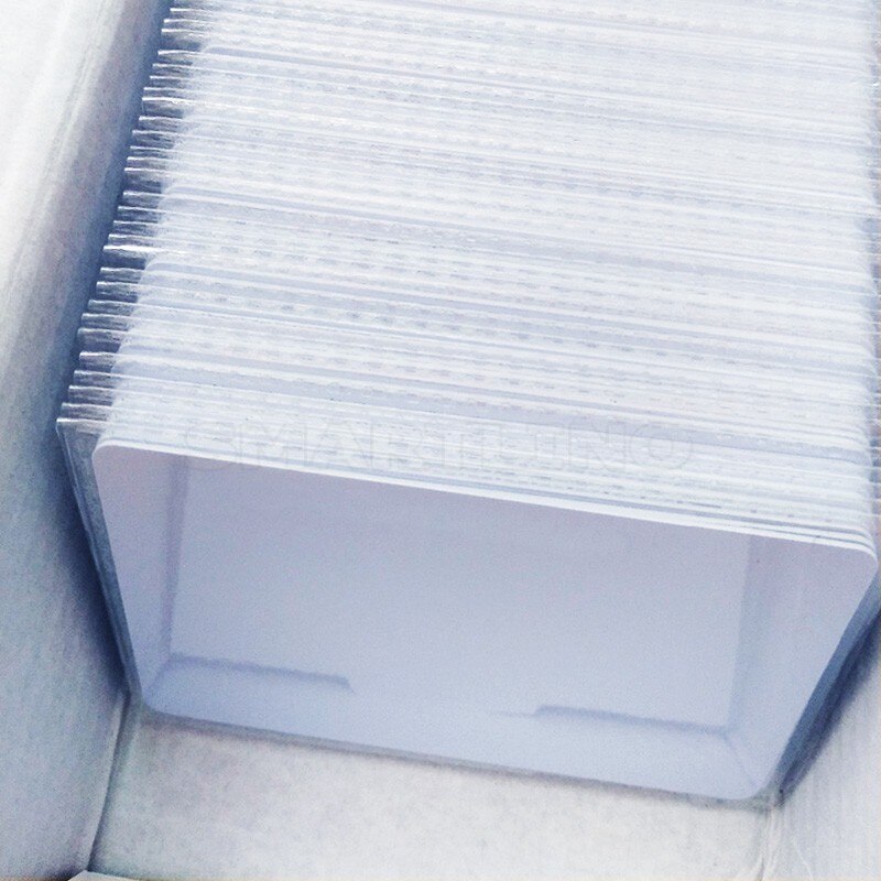 Proximity 125KHZ RFID Smart Card EM4100 TK4100 White Plastic Thin Blank Access Control RFID Chip Cards Read Only