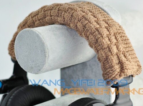 Pure Wool Headband Cushion Top Head Band Pads For Hifiman HE6 HE4 HE500 HE300 HE400 HE5LE Over Ear Headphone: Silver