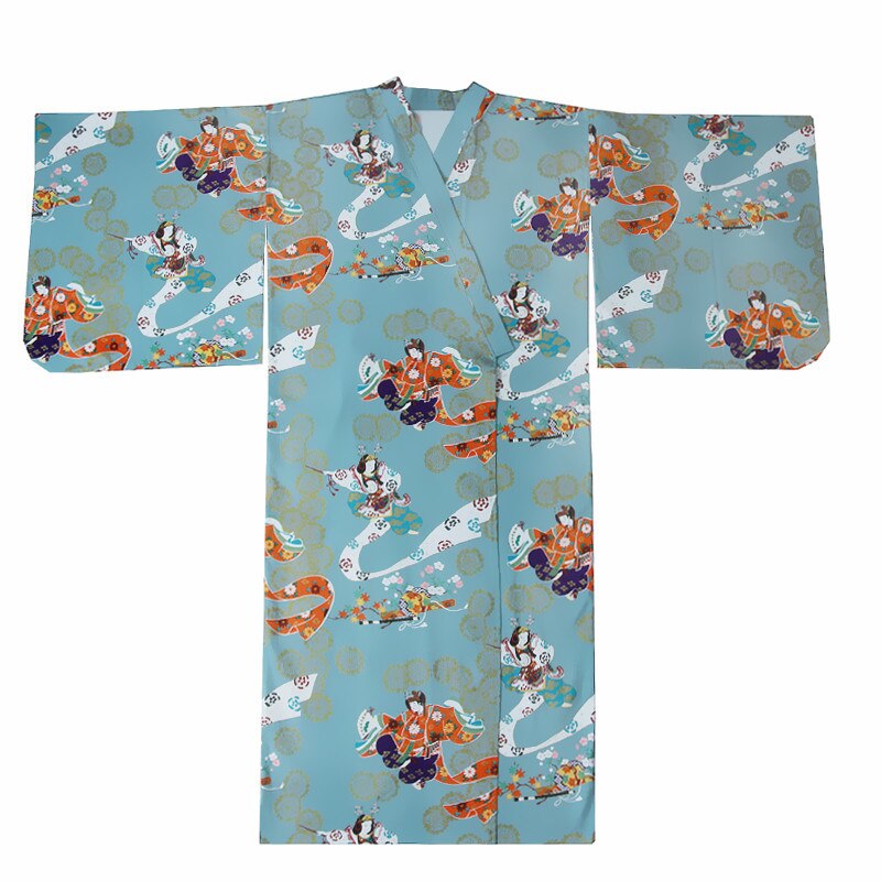Yukata – Robe de soirée Kimono Vintage pour femmes, tenue de bain avec fleurs Obi, Costume de Cosplay geisha, H9020