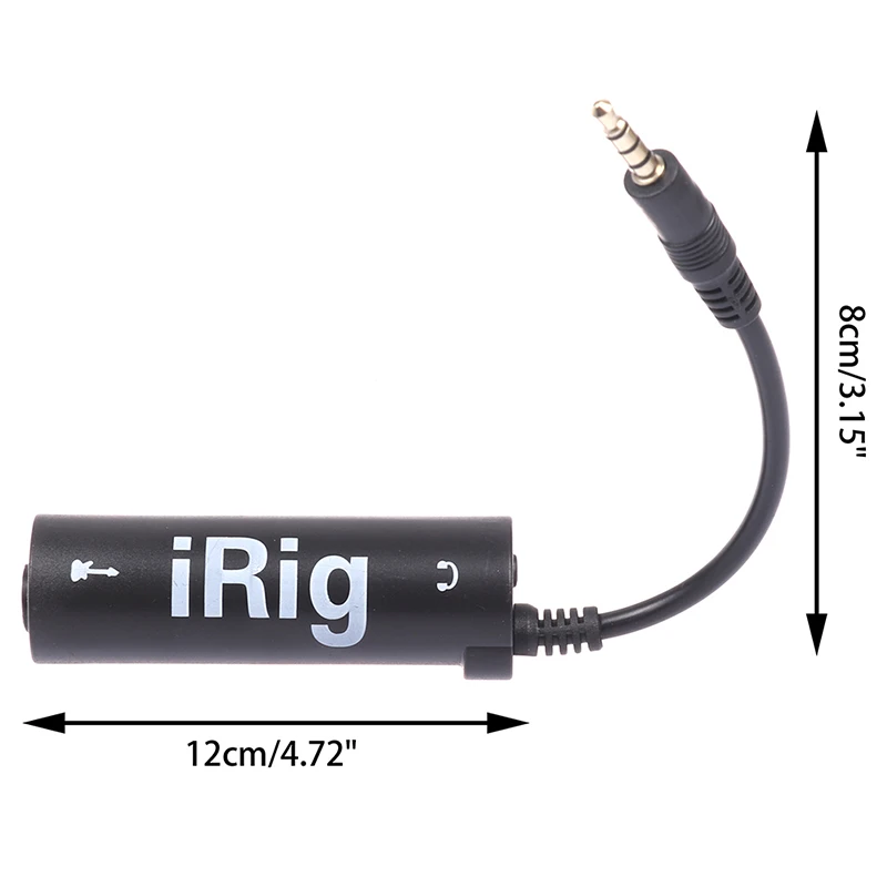 1PC voor Irig-gitaareffecten Vervang gitaren met telefoongitaarinterfaceconverter: Default Title