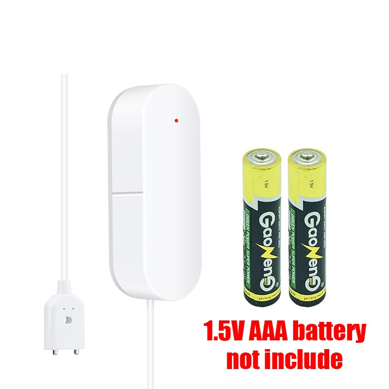 Wifi Smart Waterlek Sensor Overloop Flood Waterlek Alarm Smart Water Valve Draadloze Controller Smart Home Systeem Klep