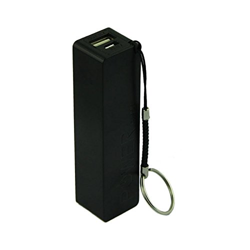 Bærbar strømbank 18650 ekstern backup-batterioplader med nøglering usb, der oplader mobiltelefoner til mobiltelefon