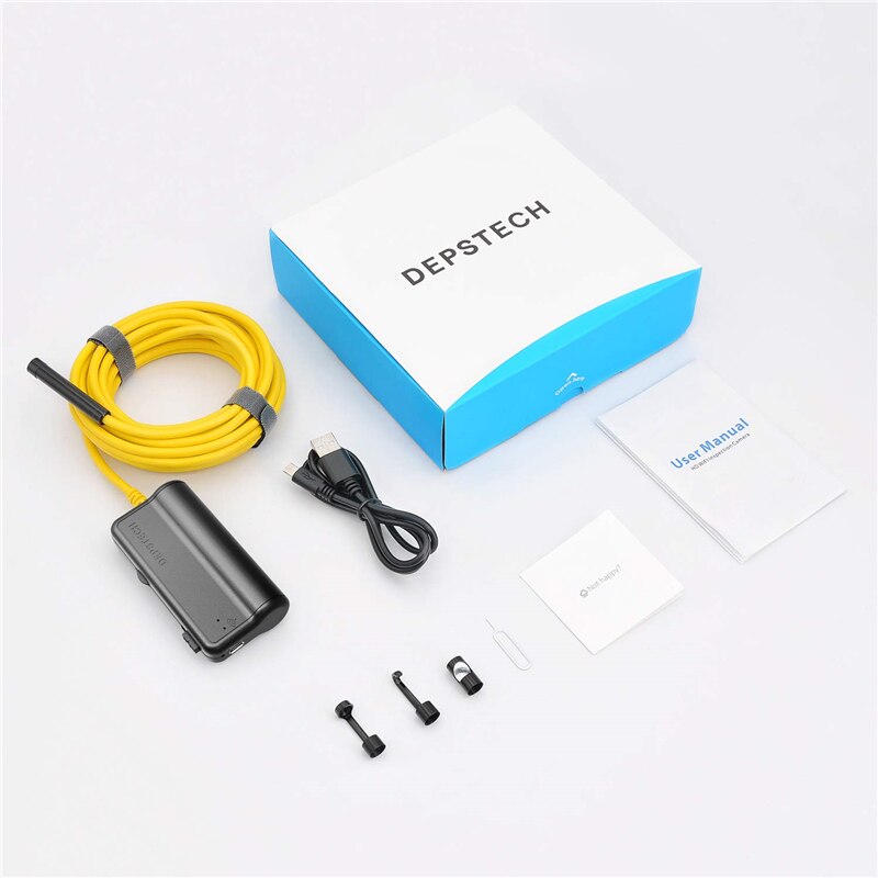 Depstech 5.0MP Draadloze Endoscoop Hard Flexibele ... – Vicedeal