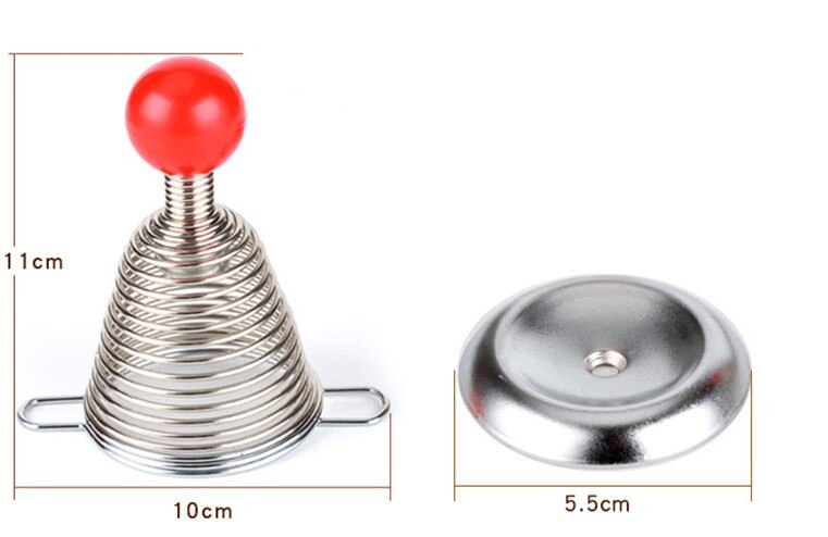 1PC Open Walnuts Tools Spring Nut Crackers Christmas Metal Nutcracker spring nutcracker OK 0506