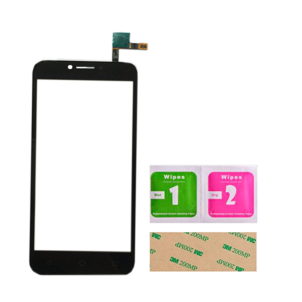 Mobile Touch Screen For Alcatel Tetra U50a Att 5041C TouchScreen Digitizer Panel Sensor Tools 3M Glue Wipes Touch: Black No Tools