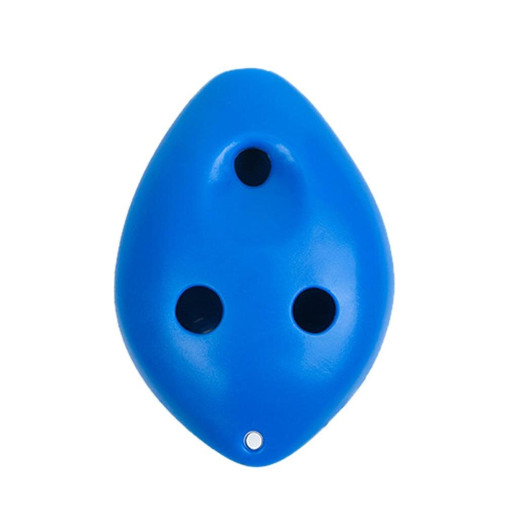 6 Holes Plastic Treble C Ocarina Kids Musical Instrument for Musical Instruments Orchestral Instrument equipment: Blue