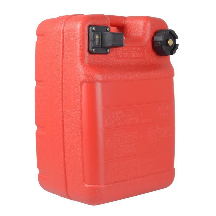 Portable Boat Fuel Tank 24L Fit For Yamaha Marine Outboard Fuel Tank W/ Connector US