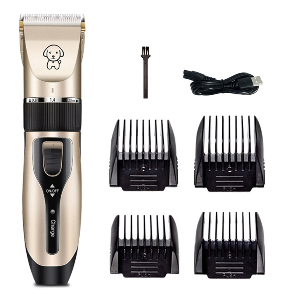 Dog Grooming Pet Clipper Hair Trimmer Animal Grooming Clippers Cat Shaver Electric Scissor Clipper машинка для стрижки собак: style 1