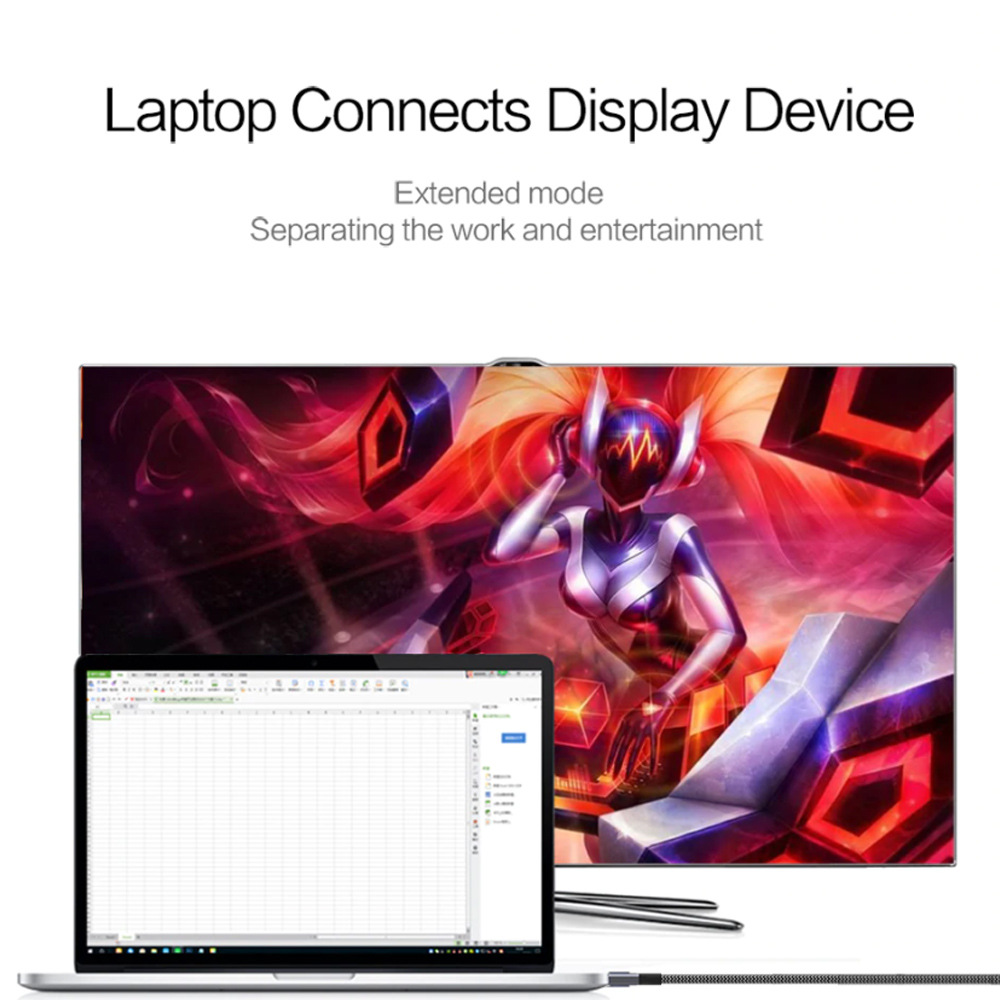 Usb-c til mini display port adapter usb 3.1 type c (thunderbolt 3)  til thunderbolt 2 adapter til macbook pro 4 k 60hz dp convert