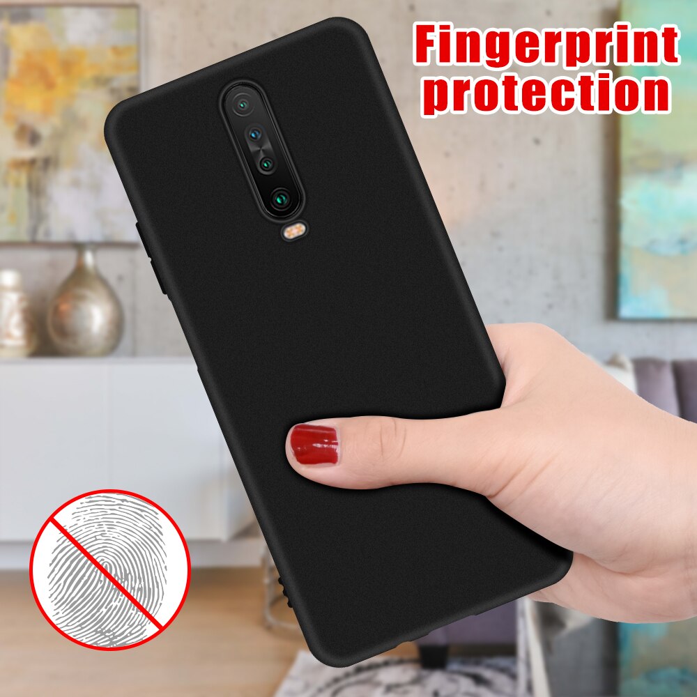 Für Xiaomi Poco X3 NFC Fall Matte Schwarz Telefon Abdeckung für Xiaomi Mi Hinweis 10 Mi 10 Pro Lite Ultra fall für Mi A3 Lite CC9 E Poco X2