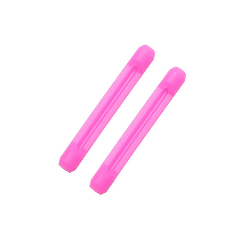 1 Pair Anti Slip Silicone Glasses Ear Hooks For Kids And Adults Round Grips Eyeglasses Anti Sports Glasses Legs Accessories: rose red