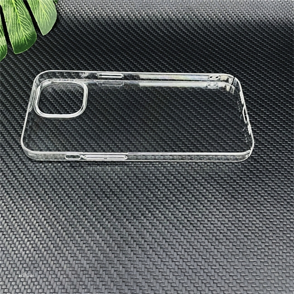 Coque rigide PC Ultra claire pour iPhone 11 12 13 14 15 16 Pro X XR XS Max mini Plus, coque arrière de protection transparente mince