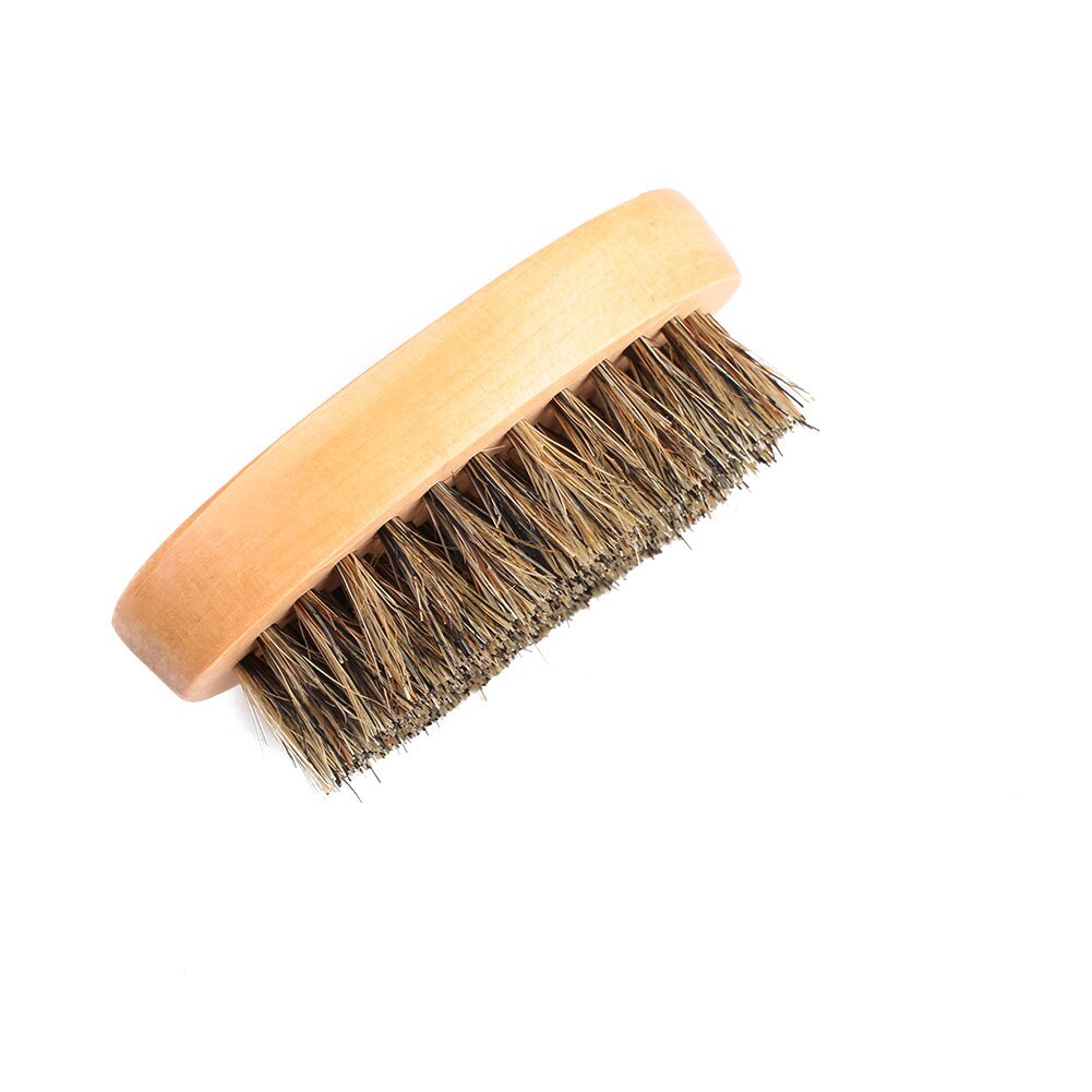 Natuurlijke Borstel Zwijnen Hout Baard Borstel Make-Up Baard Borstel