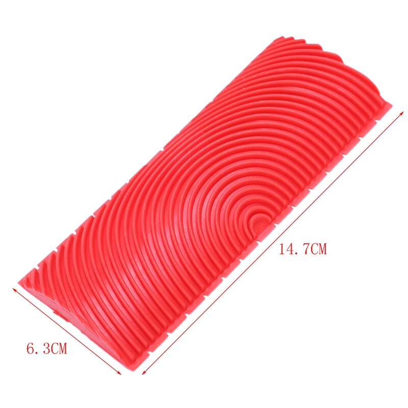 2 stuks houtnerf rubber patin verf effecten diy muurdecoratie gereedschap