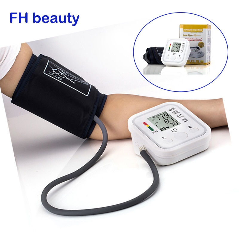 Digitale Bovenarm Bloeddrukmeter Pulse Monitoren Tonometer Draagbare Gezondheidszorg Bp Bloeddrukmeter Meter Bloeddrukmeter