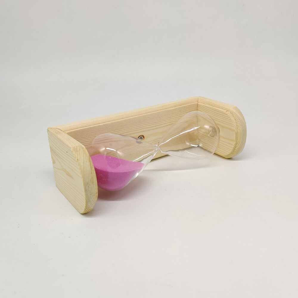 1Pc Hourglass Timer Glass Timer 15-Minute Hourglass Timer Transparent Timer