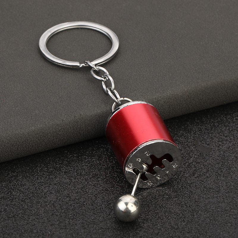 Mini Turbo Turbolader Schlüsselanhänger Auto-Styling Schlüsselanhänger Getriebe Getriebe Anhänger Schlüsselanhänger Stock Knöpfe Schlüsselanhänger Schicht Metall Schlüsselanhänger