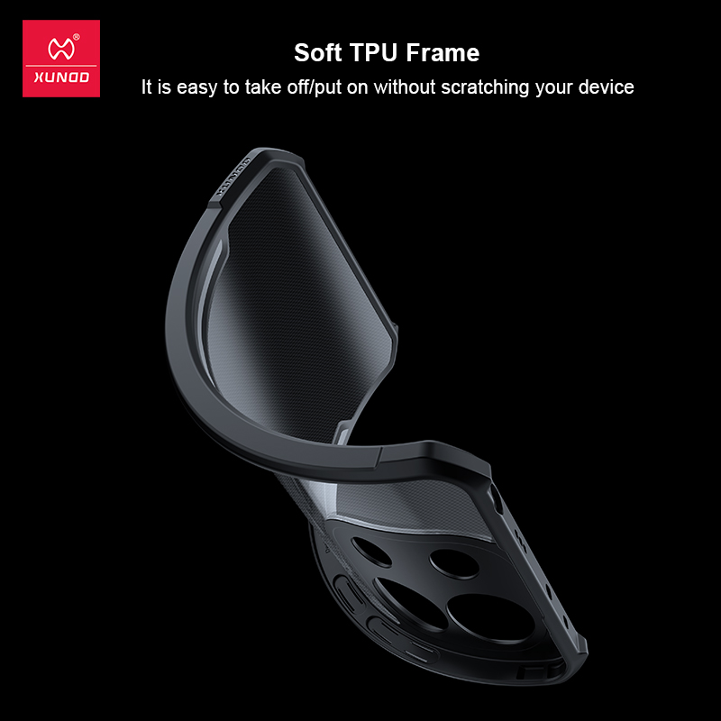 Xundd-funda Xiaomi Redmi Note 13 Pro Plus transparente a prueba de golpes para Xiaomi Redmi Note13 4G Note13 Pro+ 5G