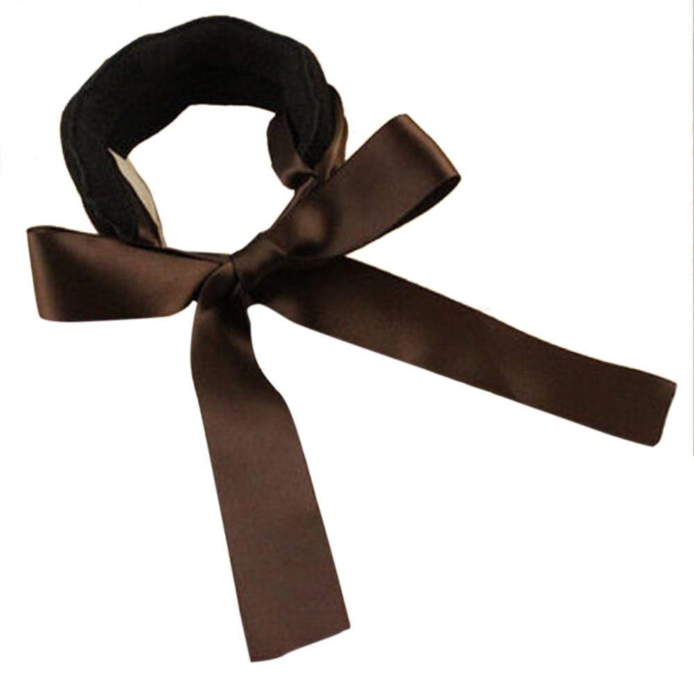 Herramientas de peinado para el cabello de anillos grandes fáciles, esponja de espuma mágica para hacer moños, rosquillas, productos de peinado, accesorios para el cabello para niñas y mujeres: Coffee