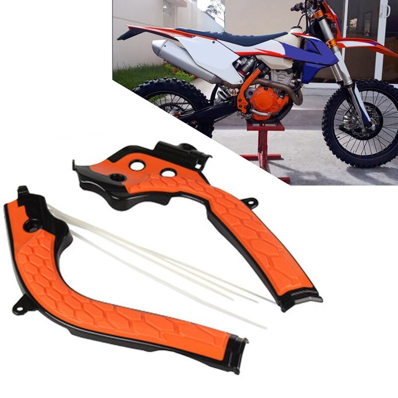 Ktm Frame Protection Racing Motocross Frame Cover Guards Frame Guards P... – Grandado