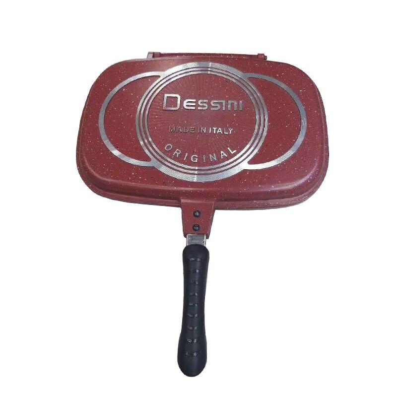 Master Star 40Cm Dubbelzijdig Koekenpan Spuitgieten Factory Outlet Steak Koekenpan Grill Pot Keuken Gas kookgerei