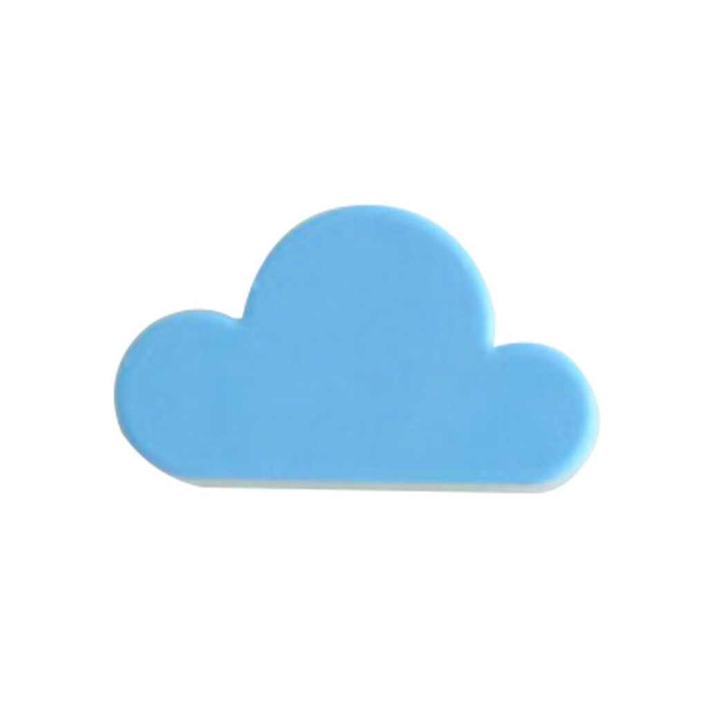 Cloud Shape Magnets Wall Key Holder Keys Securely Pink/Yellow