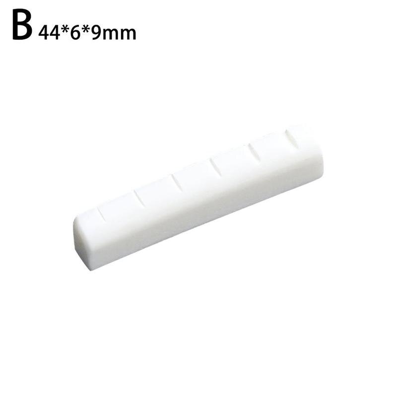 1 zestaw lewa ręka gitara prawdziwe kości sworznie pomostowe nakrętka gwoździa część siodła dla lewej strony bekhend Ludowy gitara akustyczna wyślij nakrętkę: B