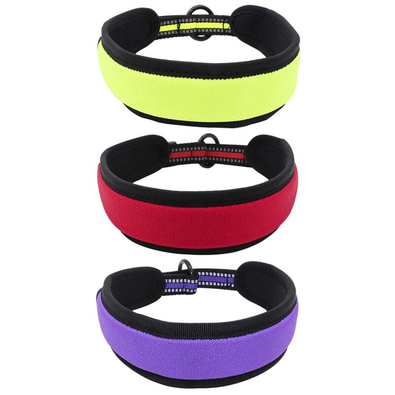 Adjustable Dog Collars Reflective Dog Collar For Safe Night Walking Pitbull Bulldog Beagle Correa Perro Leash For Puppy