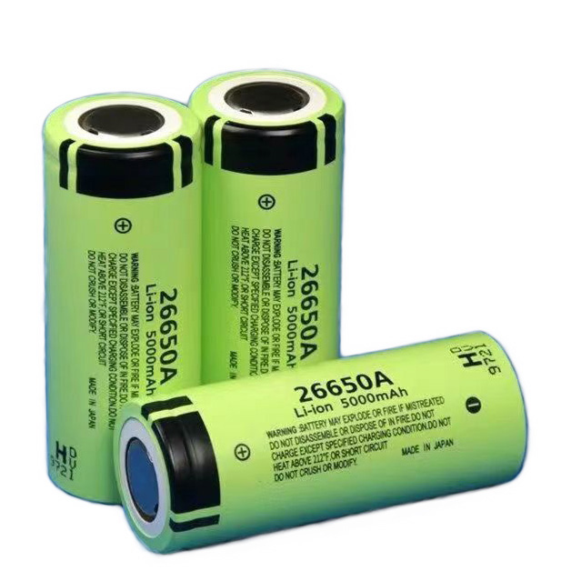 .High Capacity 26650 5000mah Li-ion Rechargeable Battery Lii-50A 3.7v 26650-50A battery for Flashlight 20A packing