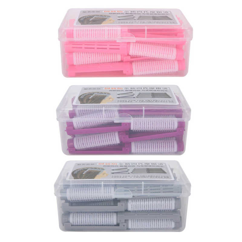 Curl 20pcs Hair Perm Rods Fluffy Perming Rod Hair Roller Curler Hairdressing Tool Kit Curlers For Curling Hair