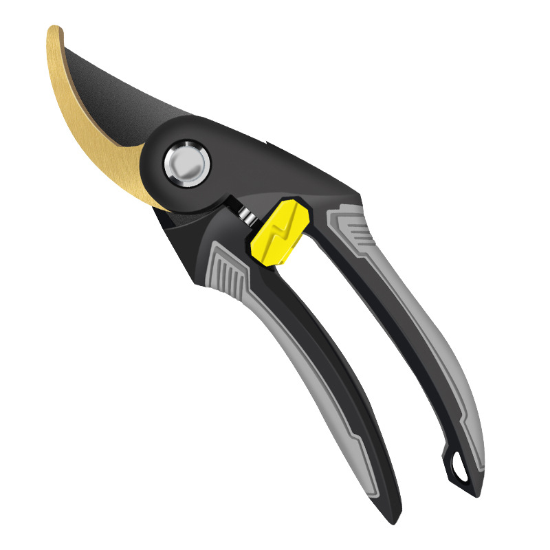 Plant Trim Horticulture Pruner Cut Secateur Shrub Garden Scissor Tool Branch Shear Orchard Pruning Shears: grey