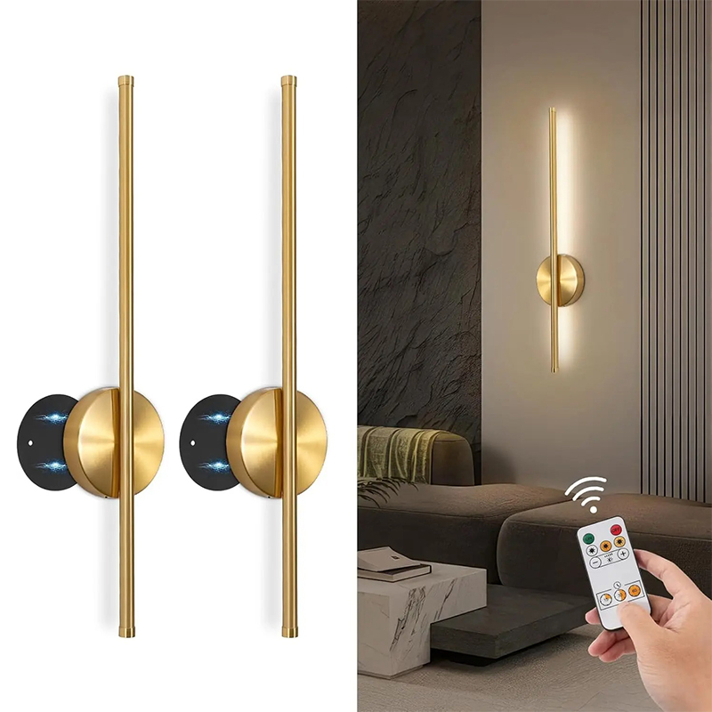 Moderne LED-Wandladelampe, kabellose Installati... – Grandado