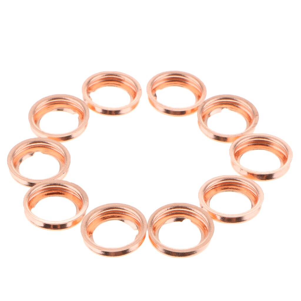 Koper Olieaftapplug Pakking Voor Quest/Rogue/Sentra/Van/ -Past M11, pak Van 10