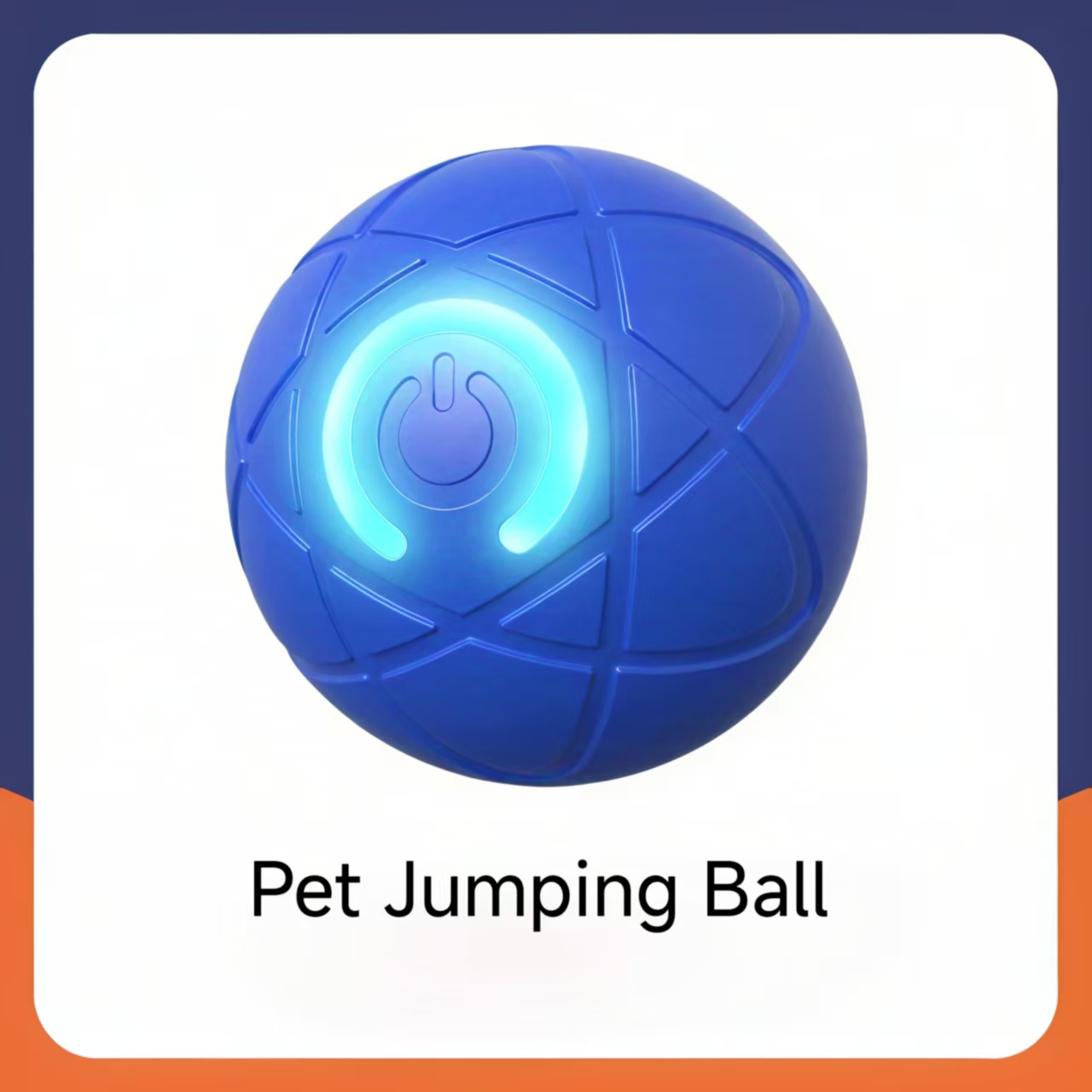 Bola de brinquedo inteligente para cachorro, brinquedo interativo eletrônico para animais de estimação, bola móvel, usb, movimento automático, saltando para filhote de cachorro, presente de aniversário, produtos para gatos: Branco