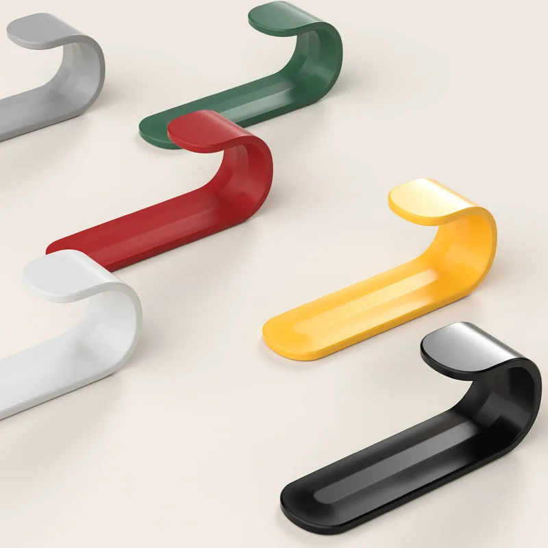 6 stuks zelfklevende enkele badjashaak muurhaken handdoekhaak deurhanger sleuteltas kapstok houder keuken badkamer accessoires