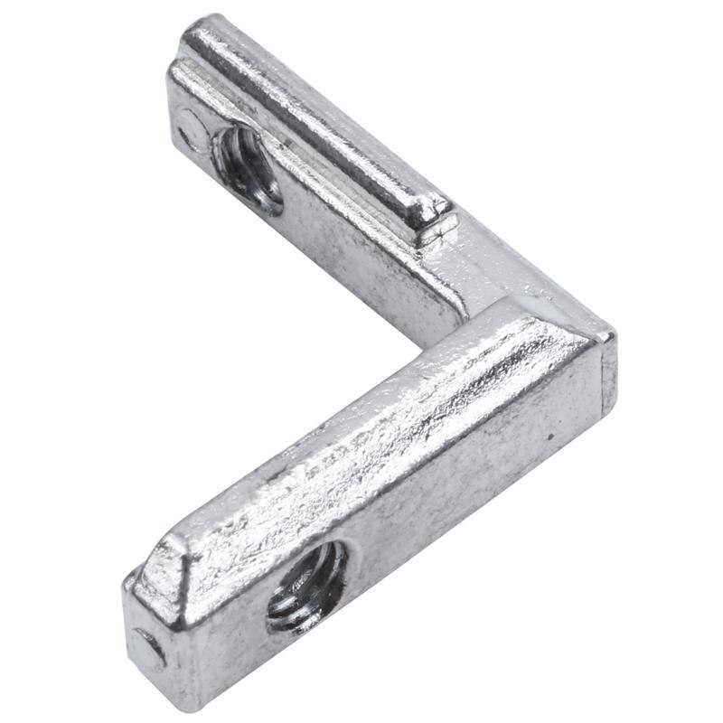 Förderung! 10x T-Schlüssel L-förmigen interne ecke stecker halterung für Aluminium profil serie Schlüssel 6mm