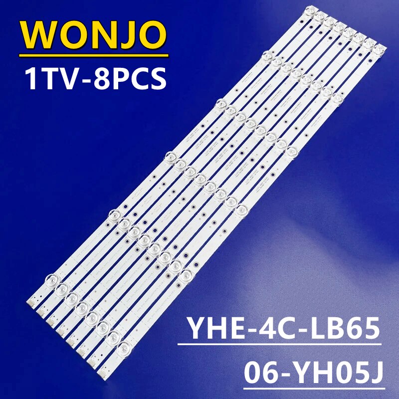 LED BacklightL strip for TCL 65P8 65T680 YHE-4C-LB6506-YH05J TCL -65P8-3030-8x6EA