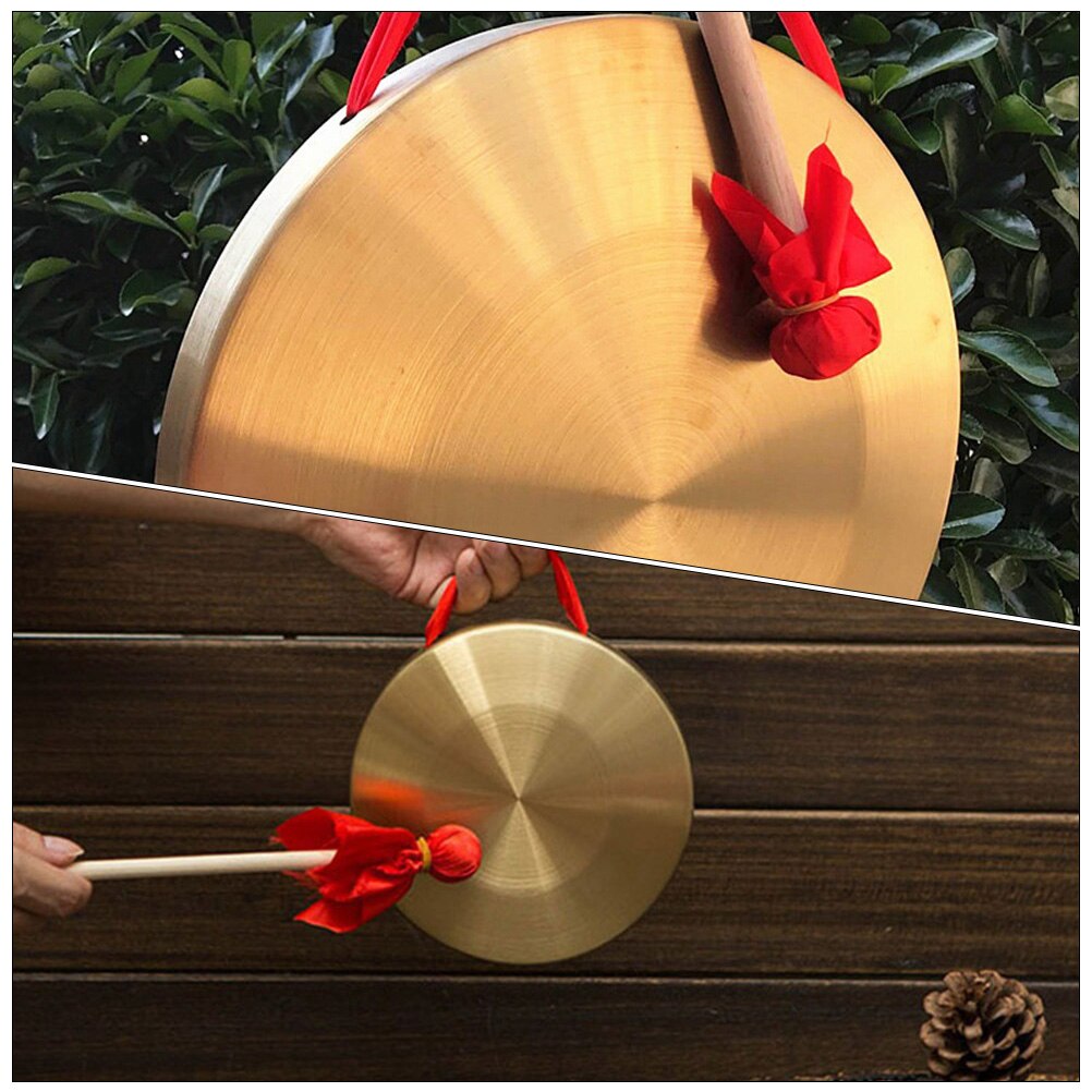 Uroczystość festiwalu klasowego gong bęben Orff instrument perkusyjny gong ręczny